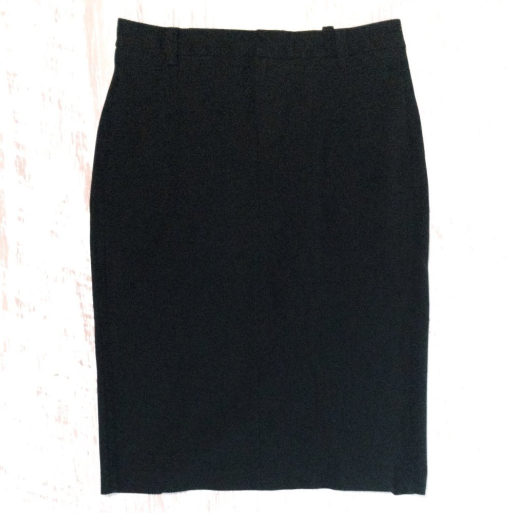 Pre-🖤 Vintage GAP Stretch Tuxedo Pencil Skirt